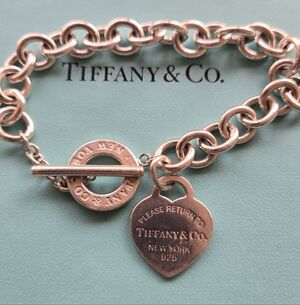 Tiffany & Co RTT Toggle Heart Tag Bracelet